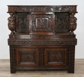 ORNATELY CARVED JACOBEAN REVIV