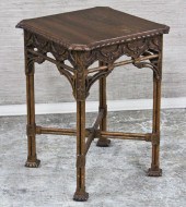 ORNATELY CARVED OCCASIONAL TAB