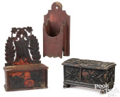 ORNATELY CARVED SMALL CONTINEN
