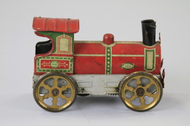 OROBR LOCOMOTIVE Lithographed tin