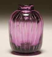 Orrefors Ariel art glass vase,