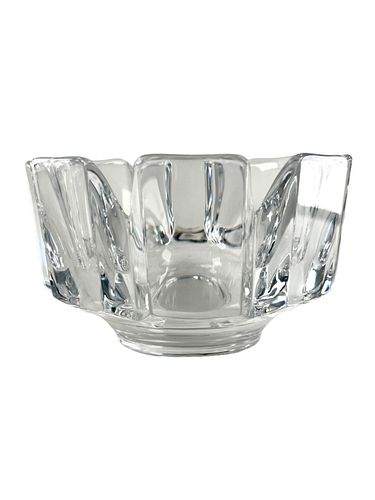 ORREFORS CRYSTAL 8 PANEL CORONA