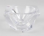 ORREFORS CRYSTAL BOWL PRESENTE