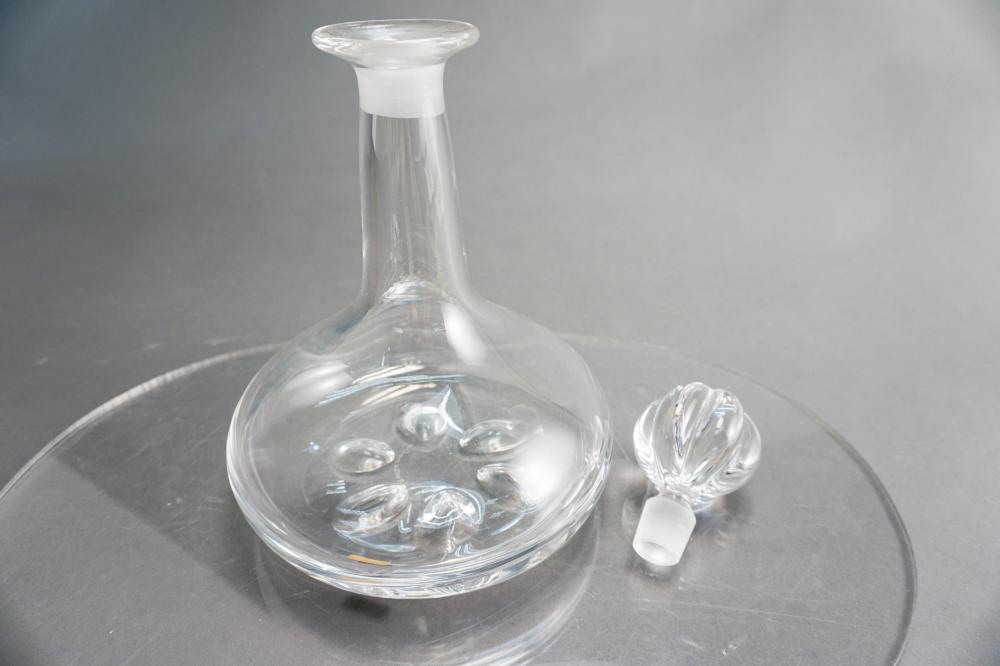 ORREFORS CRYSTAL DECANTER
