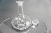 ORREFORS CRYSTAL DECANTER RETA