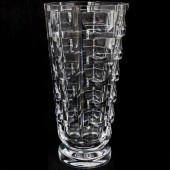ORREFORS CRYSTAL VASEDESCRIPTI