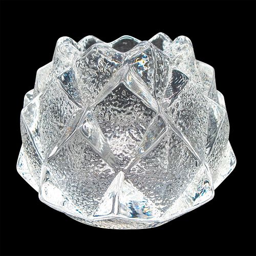 ORREFORS CRYSTAL VOTIVE CANDLE