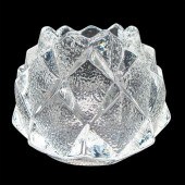 ORREFORS CRYSTAL VOTIVE CANDLE