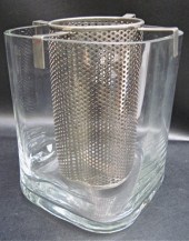 ORREFORS CRYSTAL WINE COOLER h