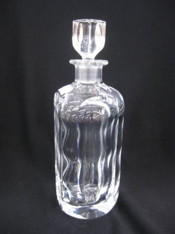 Orrefors Cut Crystal Decanter