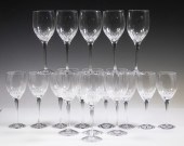 ORREFORS CUT CRYSTAL WINE & WA