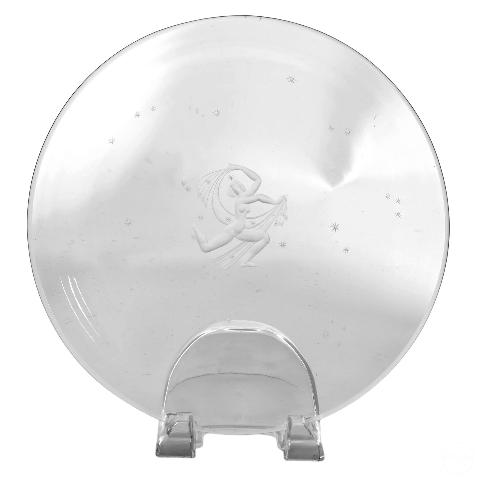 ORREFORS E. HALD DECO INTAGLIO