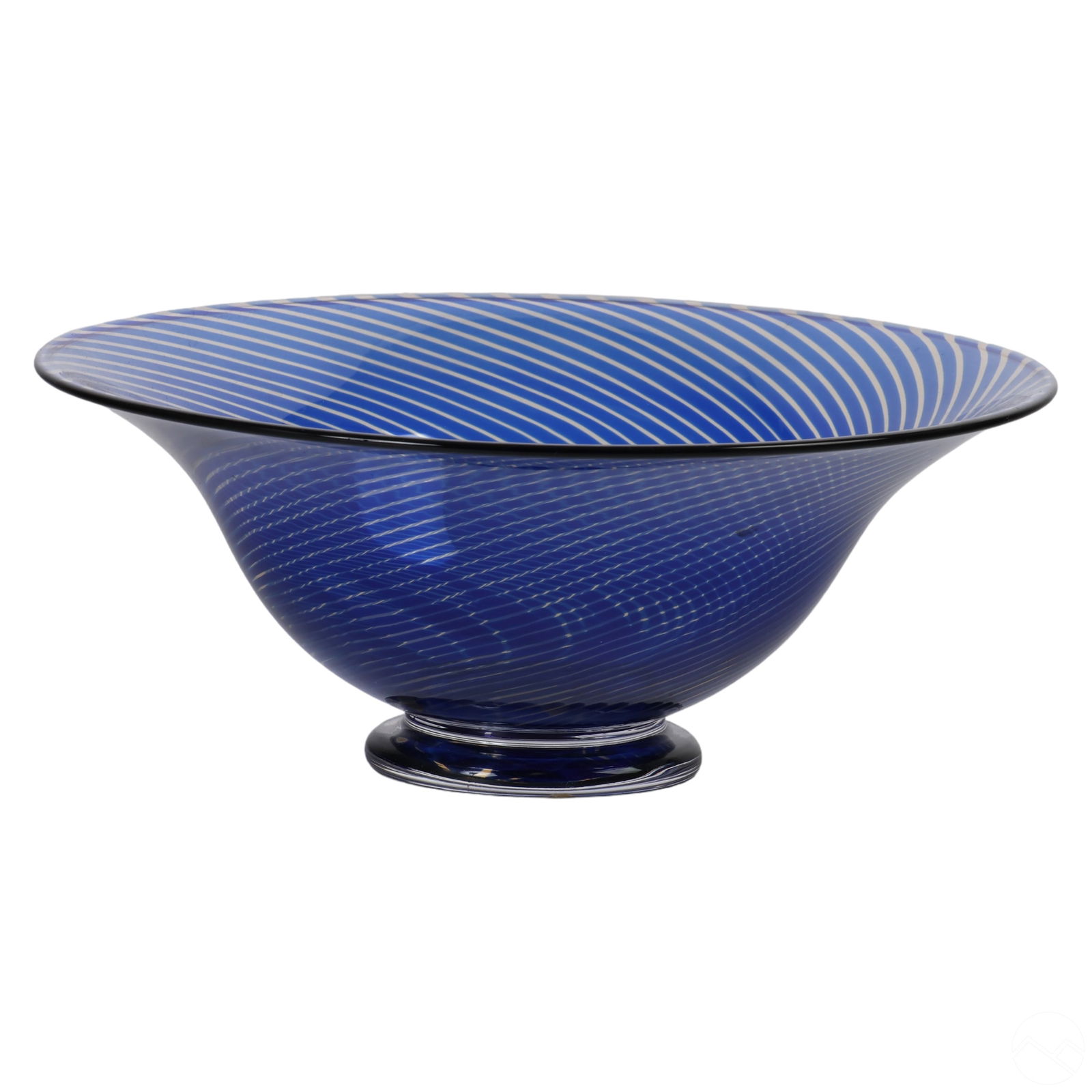 ORREFORS EDWARD HALD BLUE STRIPE