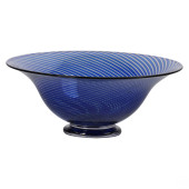 ORREFORS EDWARD HALD BLUE STRI