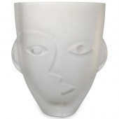 ORREFORS FROSTED GLASS "RAMSES