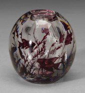 Orrefors Hald fish vase, inter