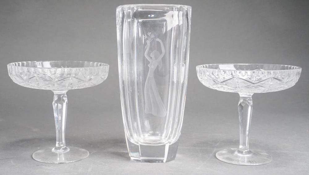 ORREFORS INTAGLIO CUT CRYSTAL