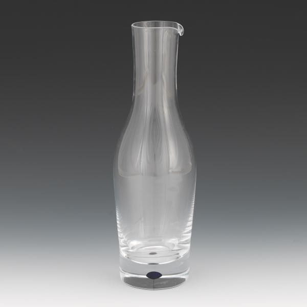 ORREFORS PITCHER  12" x 3-½" 