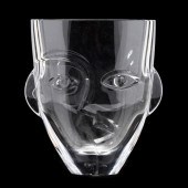 ORREFORS RAMSES CRYSTAL FACE V