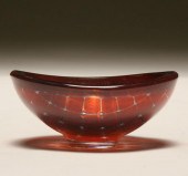 Orrefors Ravenna art glass dis