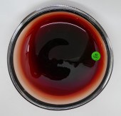 Orrefors Sven Palmquist Red Cr