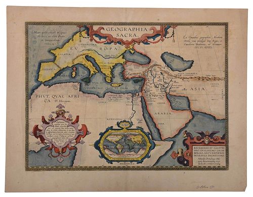 ORTELIUS - GEOGRAPHIA SACRA,