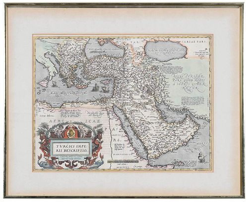 ORTELIUS - TURCICI IMPERII