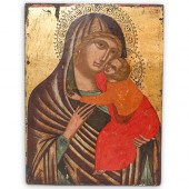 ORTHODOX MADONNA WITH CHILD RU