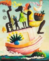 ORVILLE BULMAN (1904-1978) OIL