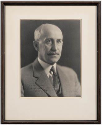 Orville Wright signed photograph,