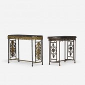 Oscar Bach. console table with