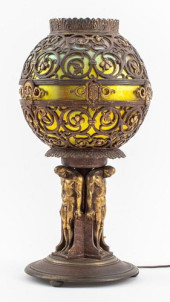 OSCAR BACH GILT BRONZE TABLE L
