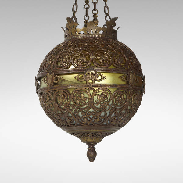 Oscar Bach. Hanging lamp. c.