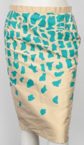 OSCAR DE LA RENTA BEADED SEQUI