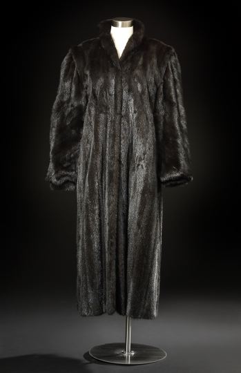 Oscar de la Renta Mink Coat,  ca.