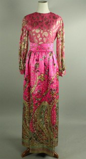OSCAR DE LA RENTA PINK SILK DA