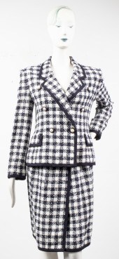 OSCAR DE LA RENTA TWEED SKIRT