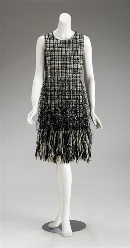 Oscar de la Renta tweed cocktail