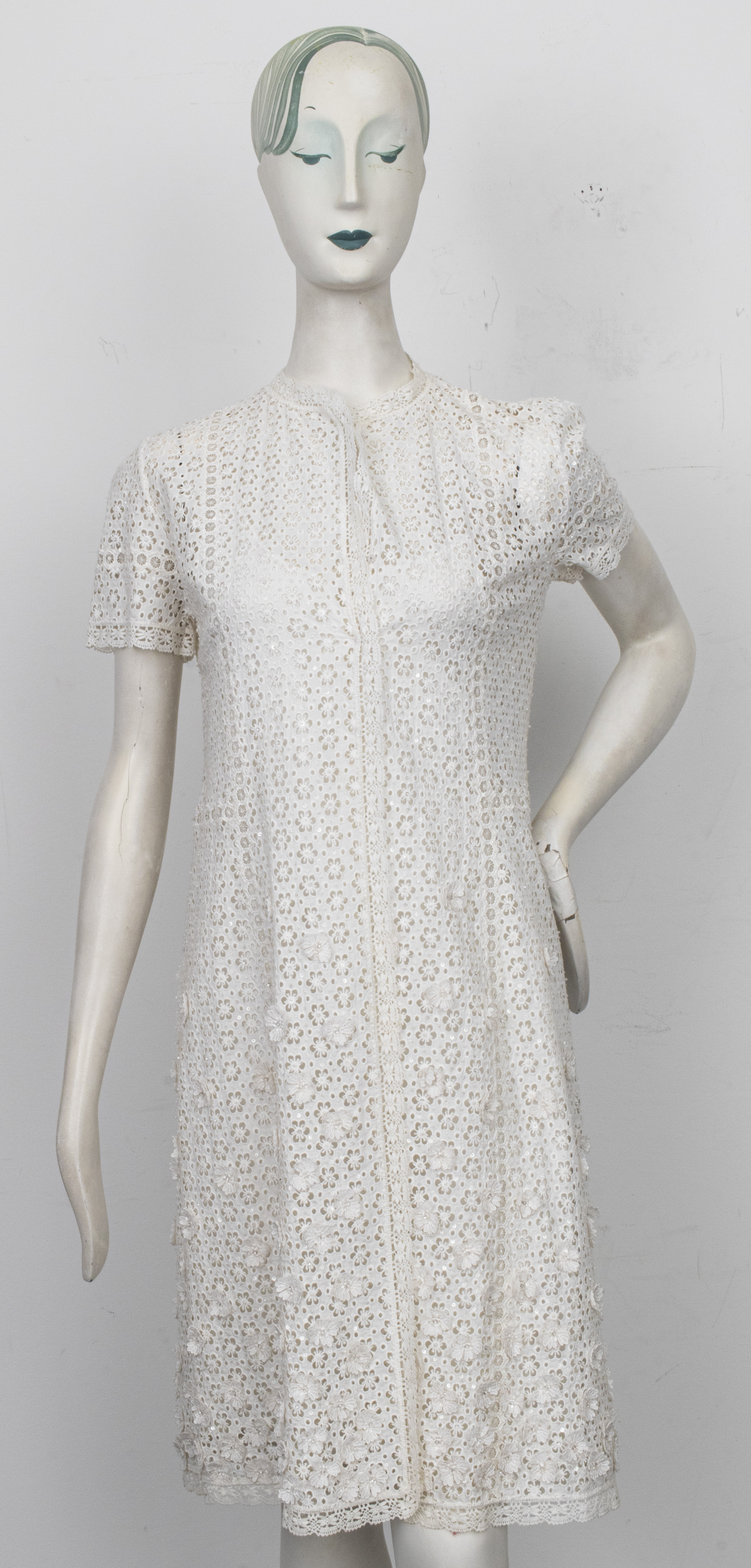 OSCAR DE LA RENTA WHITE LACE