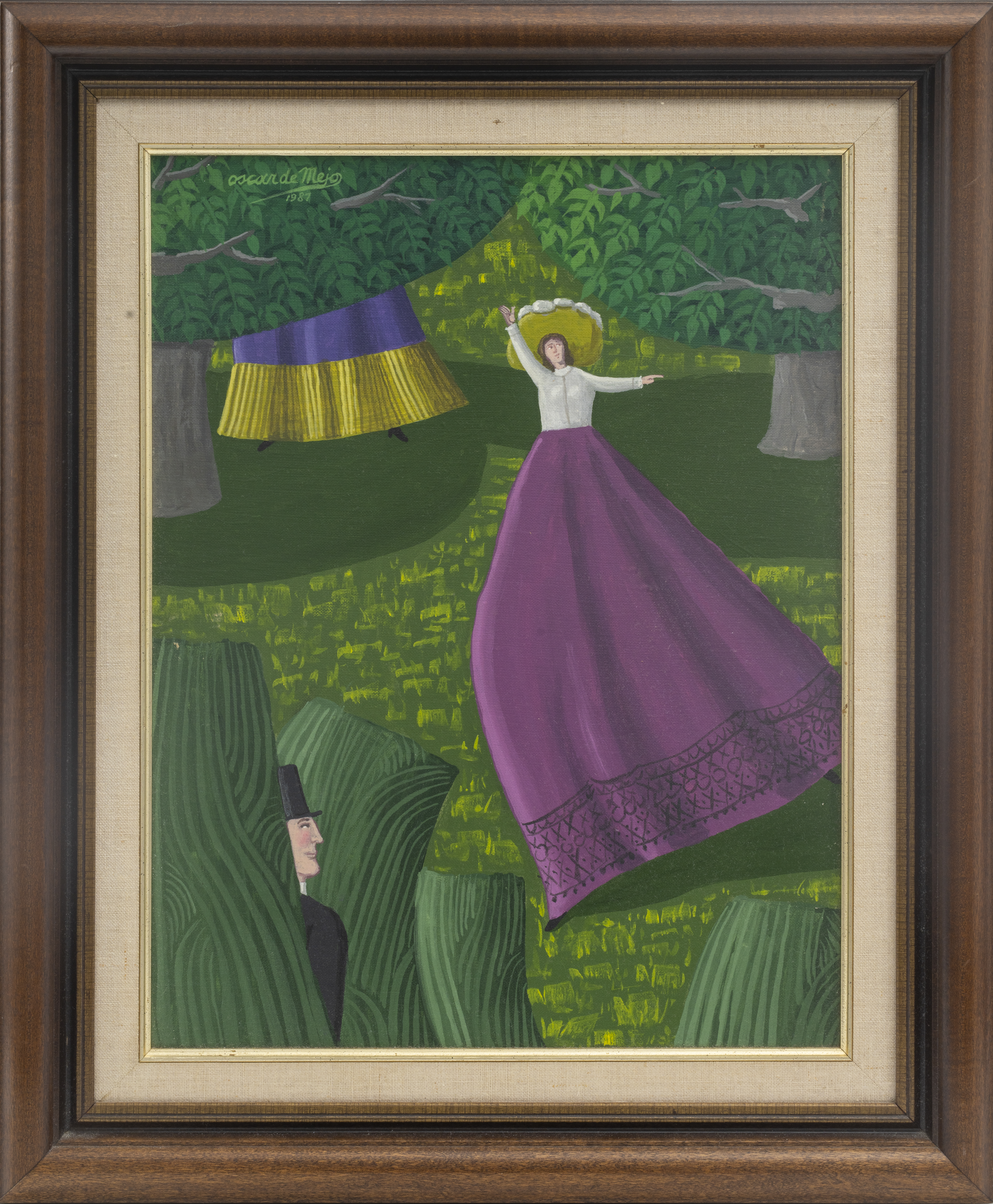 OSCAR DE MEJO "HIDE & SEEK III" OIL