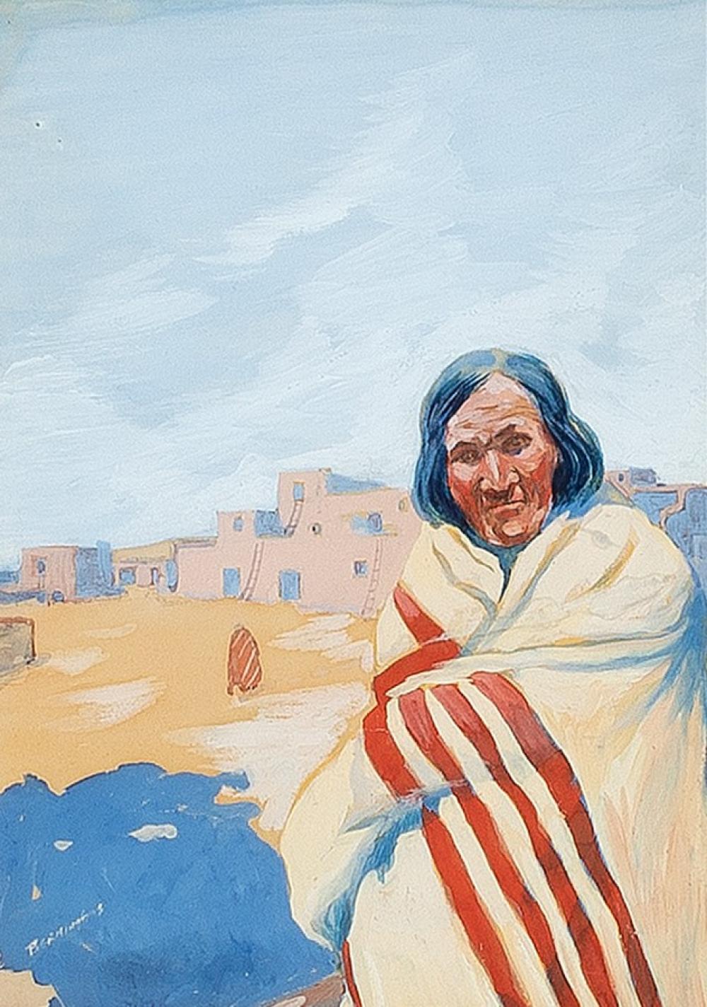 OSCAR EDWARD BERNINGHAUS, TAOS