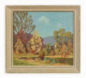 OSCAR ERICKSON "ALONG THE RIVE