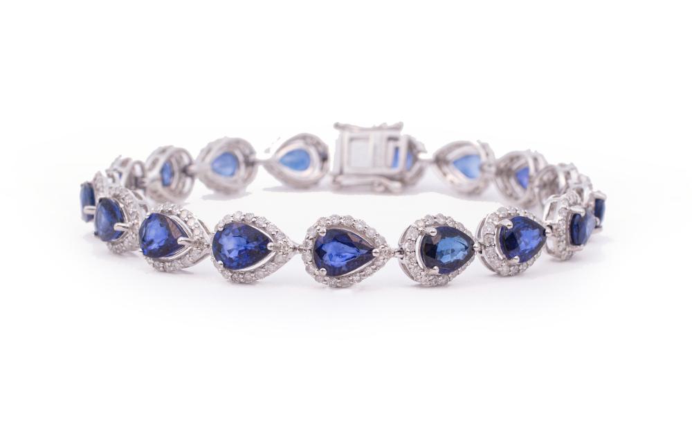 OSCAR FRIEDMAN GOLD, SAPPHIRE,