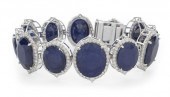 OSCAR FRIEDMAN GOLD, SAPPHIRE,