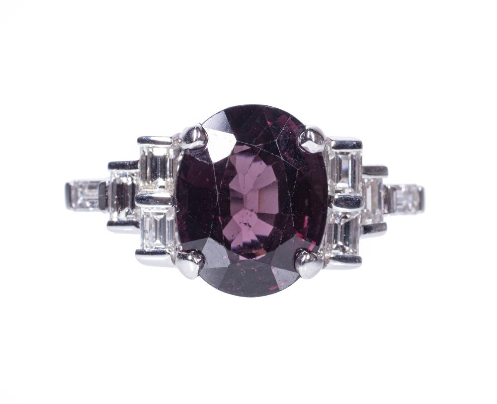OSCAR FRIEDMAN PLATINUM, SPINEL,