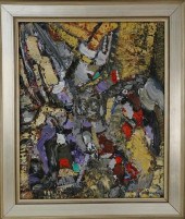 OSCAR GAUTHIER OIL ON CANVAS,