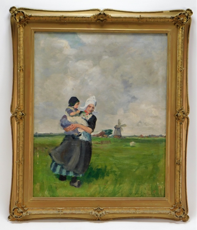 OSCAR MILLER IMPRESSIONIST FIGURE