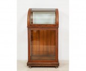 Oscar Onken Co. oak and glass