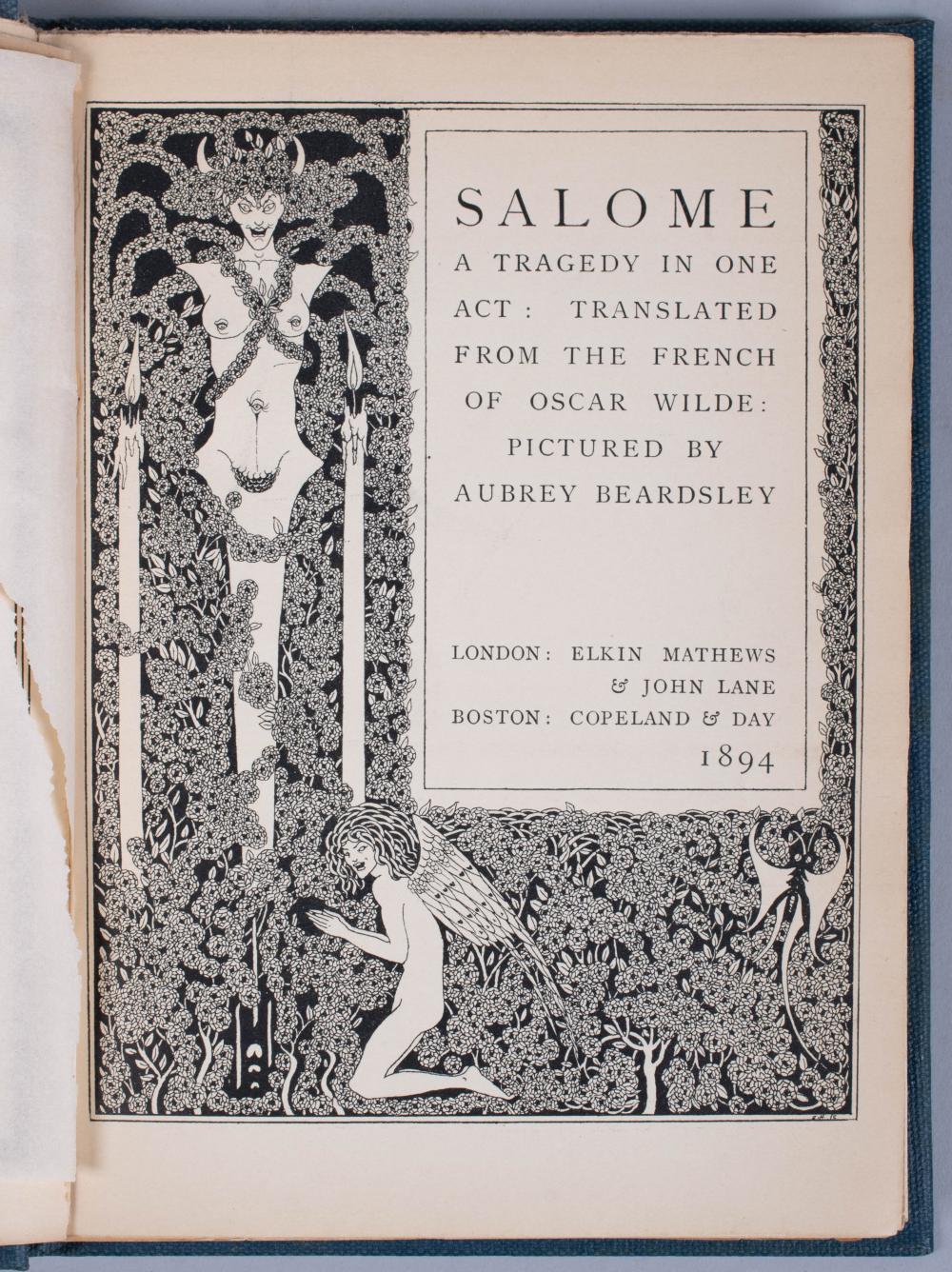 OSCAR WILDE. SALOME. ILLUSTRATED BY