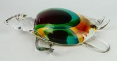 OSCAR ZANETTI LARGE GLASS SIGN
